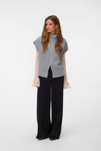 Load image into Gallery viewer, Bang Rib Highneck Zipper - Medium Grey Melange