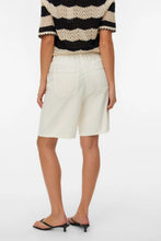 Load image into Gallery viewer, Villa Bermuda Denim Shorts - Ecru