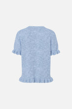 Carica l'immagine nel visualizzatore di Gallery, Lydia Frill Knit Cardigan - Cashmere Blue