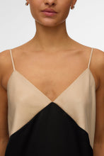 Load image into Gallery viewer, Joy Singlet Ankle Dress - Cement Black Contrast
