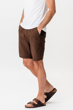 Afbeelding in Gallery-weergave laden, Linen Shorts - Coffee