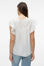 Load image into Gallery viewer, Trine Lace Top - Snow White