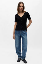 Load image into Gallery viewer, Kelly Re V-Neck Cardigan - Black