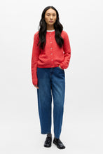 Load image into Gallery viewer, Agate Knit Cardigan - Poinsettia Melange