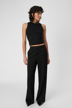 Charger l'image dans la galerie, Pantalon large lisa - noir