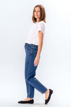 Load image into Gallery viewer, The Original Performance Mom Jeans - Medium Blue Denim