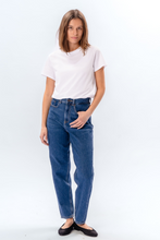 Load image into Gallery viewer, The Original Performance Mom Jeans - Medium Blue Denim