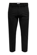 Load image into Gallery viewer, Avi Beam Chino Twill Pants - Black