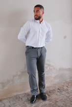Load image into Gallery viewer, Performance Pants Wide - Melange Grey