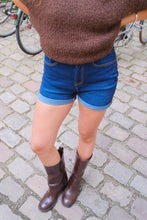Load image into Gallery viewer, The Original Performance Denim Shorts - Dark Blue Denim