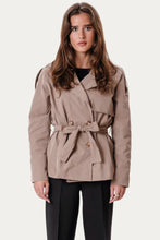 Load image into Gallery viewer, Sia Short Trenchcoat - Camel