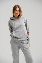 Load image into Gallery viewer, Basic Hoodie Sweat - Light Grey Melange
