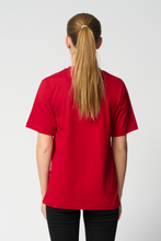 Carica l'immagine nel visualizzatore di Gallery, T -shirt oversize - rosso