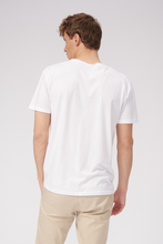 Load image into Gallery viewer, Raw Neck T-shirt - White