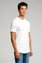 Load image into Gallery viewer, Long T-shirt - White