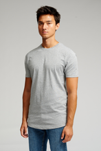 Load image into Gallery viewer, Long T-shirt - Grey Melange