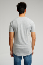 Load image into Gallery viewer, Long T-shirt - Grey Melange
