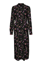 Charger l'image dans la galerie, Robe de chemise à manches longues faciles - violet