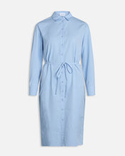 Load image into Gallery viewer, Morika Long Shirt Dress - Medium Blue - Sisters Point - Blue