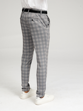 Charger l'image dans la galerie, The Original Performance Pants - Lightgrey Checkered (Limited) - TeeShoppen - Grey 3
