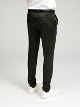 Charger l'image dans la galerie, The Original Performance Pants - Dark Green Striped (Limited) - TeeShoppen - Green 3