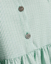 Load image into Gallery viewer, Meca dress - Checkered mint - Sisters Point - Blue 3
