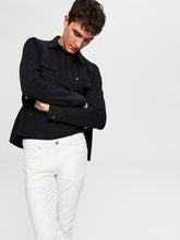 Carica l'immagine nel visualizzatore di Gallery, Organic cotton jacket - Black - Selected Homme - Black 2