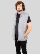 Load image into Gallery viewer, Paul Quilted Vest - Gray - Only & Sons - Grey