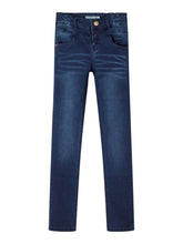 Load image into Gallery viewer, Polly skinny jeans - Dark blue denim - Name It - Blue