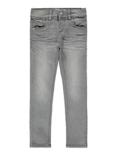 Load image into Gallery viewer, Skinny fit Jeans in organic cotton - Gray denim - Name It - Grey