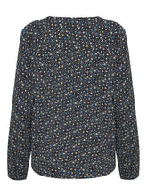 Afbeelding in Gallery-weergave laden, Piper Blouse - Spectra Yellow - Jacqueline de Yong - Navy 3