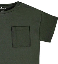 Carica l'immagine nel visualizzatore di Gallery, T-shirt with pocket - Raisin - Name It - Green 2