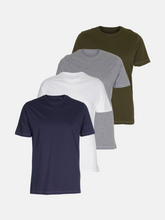 Load image into Gallery viewer, Organic Basic T-shirts – Package Deal (4 pcs.)