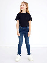 Charger l'image dans la galerie, Superbløde Jeggings - Dark Blue Denim - Name It - White 6