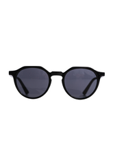 Load image into Gallery viewer, Round Sunglasses - Black - TeeShoppen - Black 2