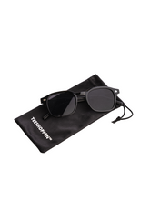 Load image into Gallery viewer, Square Sunglasses - Black - TeeShoppen - Black