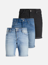 Load image into Gallery viewer, The Original Performance Denim Shorts – Package Deal (3 pcs.)