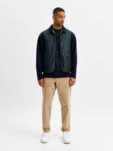 Cargar imagen en el visor de la galería, Slimtape-Repton Cord Pants - Chinchilla - Selected Homme - Khaki 2