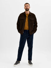 Cargar imagen en el visor de la galería, Slimtape-Repton Cord Pants - Dark Sapphire - Selected Homme - Blue 2