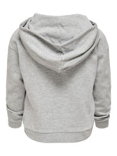 Cargar imagen en el visor de la galería, Zoey Hoodie - Light Gray Melange - Kids Only - Grey 2