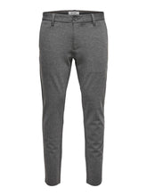 Load image into Gallery viewer, Mark Pants - Striped Gray (stretch pants) - Only & Sons - Grey