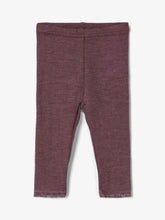 Load image into Gallery viewer, Merino wool leggings - Flint - Name It - Purple