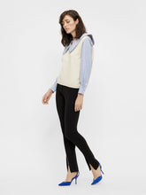 Load image into Gallery viewer, Thess Knitted Vest - Sandshell - Object - White 5