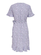 Load image into Gallery viewer, Olivia Wrap Dress - Chinese Violet - ONLY - Purple 8