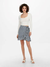 Cargar imagen en el visor de la galería, Olivia Wrap Skirt - Blue Mirage - ONLY - Blue 4