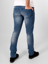 Load image into Gallery viewer, The original Performance Jeans - Denim blue - TeeShoppen - Blue 3