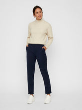 Load image into Gallery viewer, Maya Pants (wide model) - Navy - Vero Moda - Blue