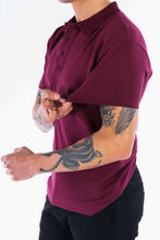 Carregar imagem no visualizador da galeria, Performance Polo - Burgundy red - TeeShoppen - Red 2
