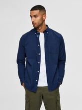 Carica l'immagine nel visualizzatore di Gallery, Rick Flex Shirt - Moonlit Ocean - Selected Homme - Blue