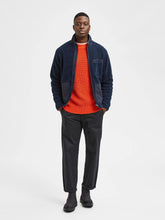 Carica l'immagine nel visualizzatore di Gallery, Sterling Fleece Jacket - Sky Captain - Selected Homme - Blue 3